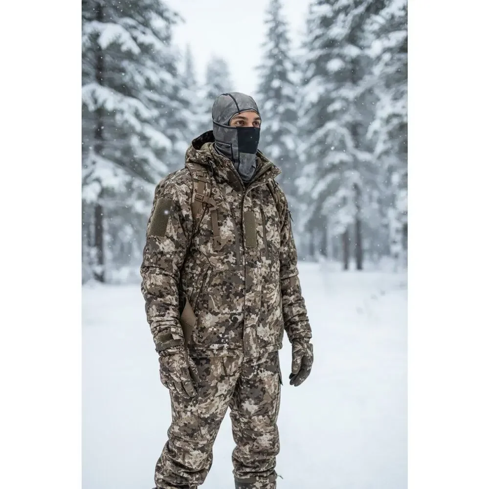 Adidas Alphaskin III Balaclava Camo Hood Reflective Ski Hunting Mask | NIB